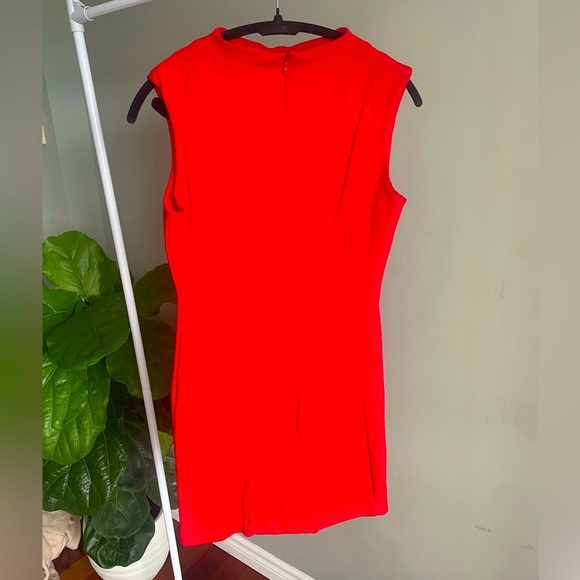 Banana Republic Red Lightweight Ponte Mini Dress Size S - Picture 3 of 3
